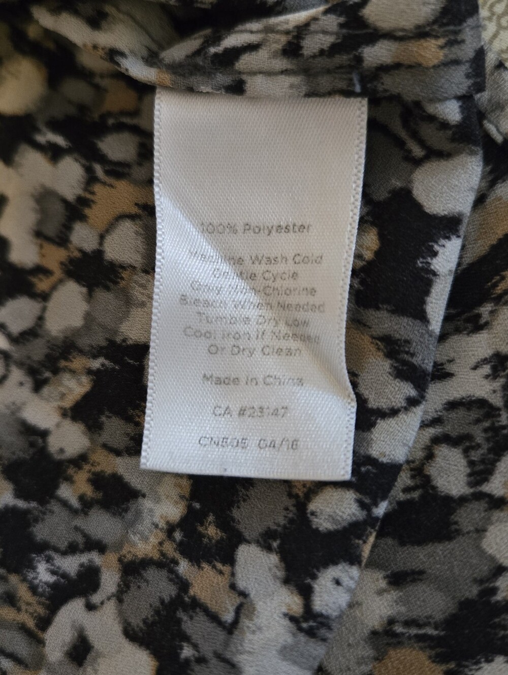 Talbots Popover Blouse 2XP - Picture 8 of 8